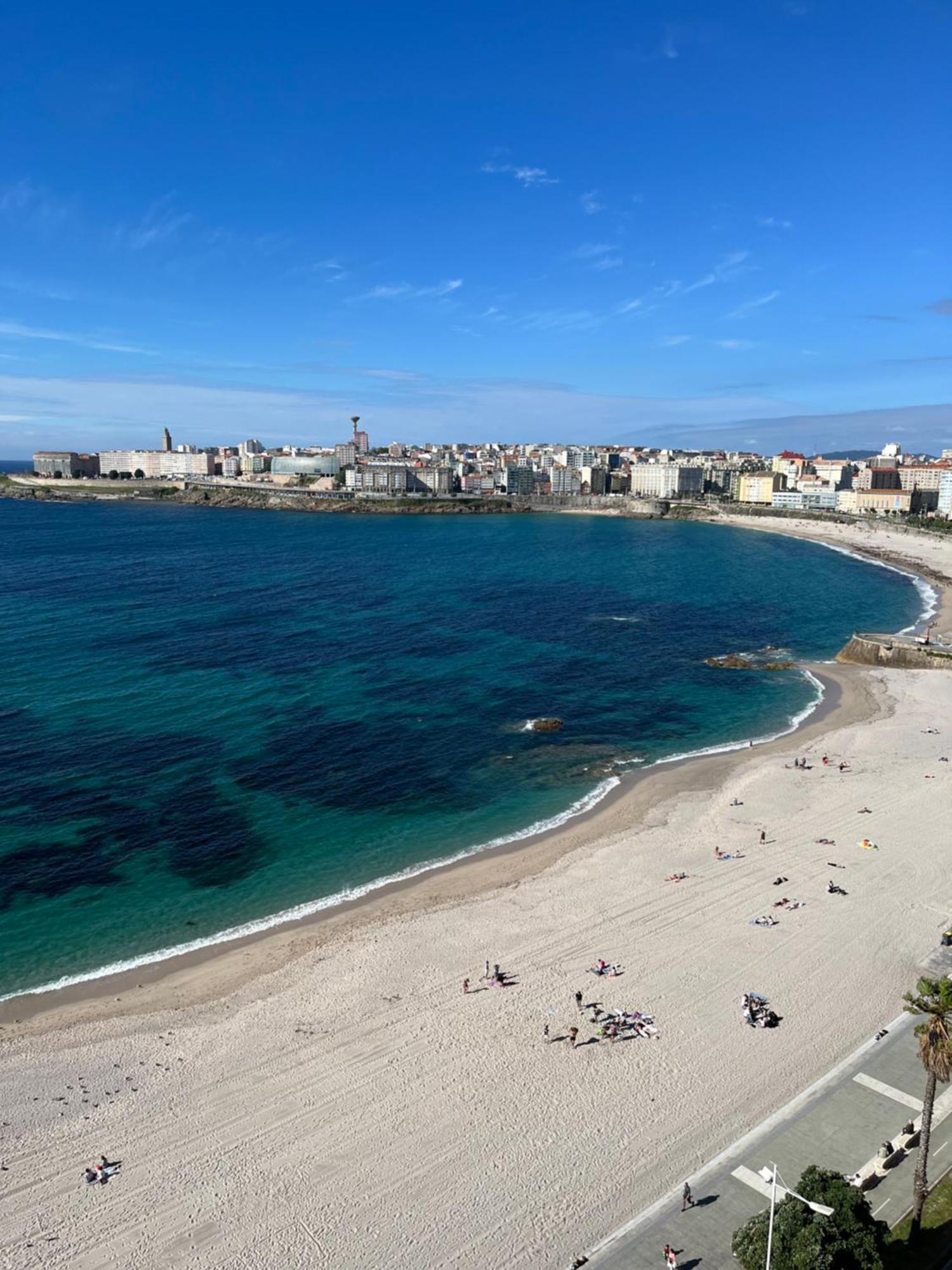 Primera Linea Playa Riazor 아 코루냐 외부 사진