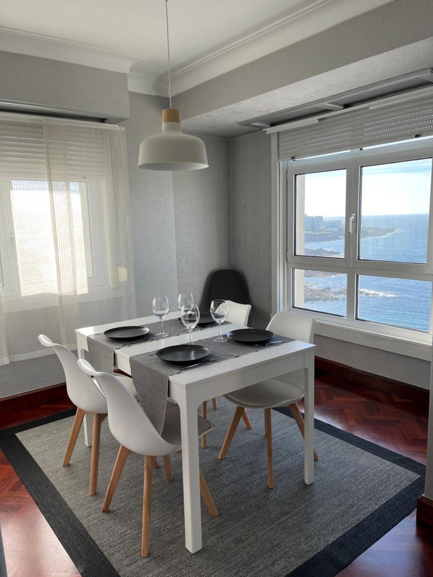 Primera Linea Playa Riazor 아 코루냐 외부 사진