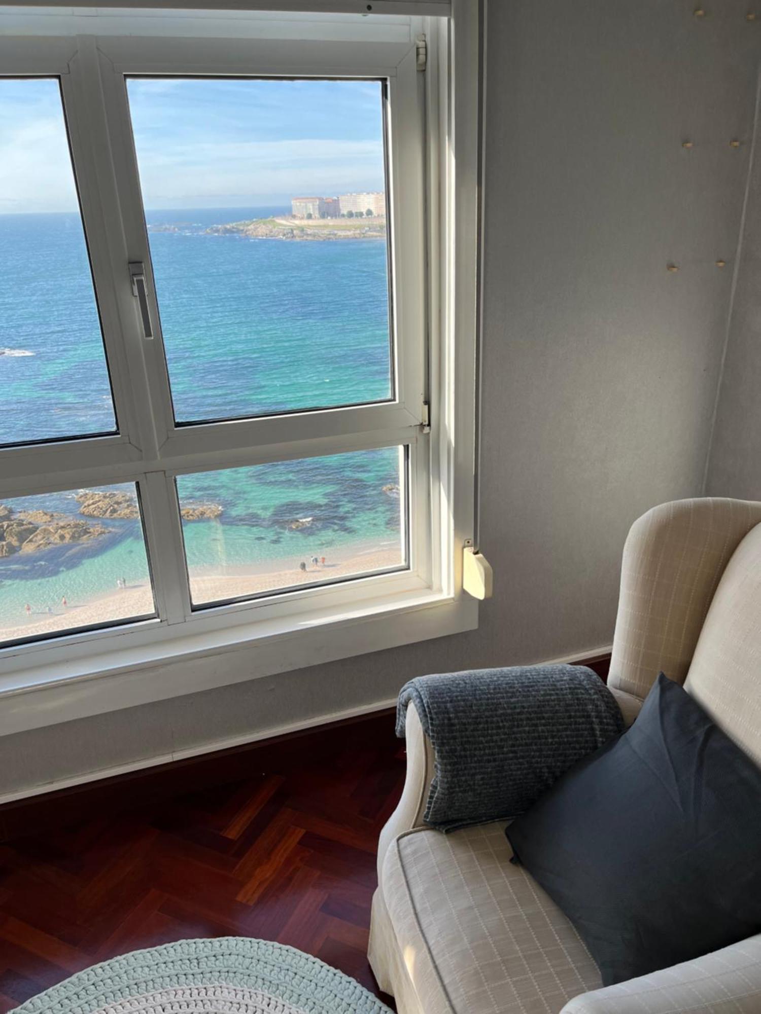 Primera Linea Playa Riazor 아 코루냐 외부 사진